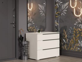 Комод с 3 ящиками Айри КМ-001 (кашемир) в Завьялово - zavyalovo.mebel-nsk.ru | фото