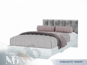 Кровать 1,2м Мемори КР-09 в Завьялово - zavyalovo.mebel-nsk.ru | фото