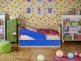Кровать детская Бабочки 2,0 м в Завьялово - zavyalovo.mebel-nsk.ru | фото