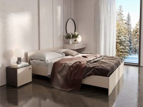Кровать двухспальная 1,6м Гиза в Завьялово - zavyalovo.mebel-nsk.ru | фото
