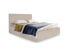 Кровать мягкая 1,6 Сиеста стандарт, вар.2 в Завьялово - zavyalovo.mebel-nsk.ru | фото