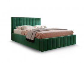 Кровать мягкая 1,6 Вена стандарт, вар.1 в Завьялово - zavyalovo.mebel-nsk.ru | фото