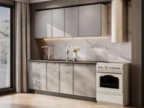 Кухонный гарнитур «Адель» 2,0м (нео) в Завьялово - zavyalovo.mebel-nsk.ru | фото