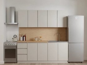 Кухонный гарнитур Мори 2,0 м (сатин) в Завьялово - zavyalovo.mebel-nsk.ru | фото