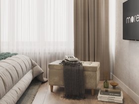 Пуф Чарли-2 (капучино) в Завьялово - zavyalovo.mebel-nsk.ru | фото