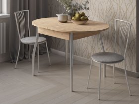 Стол обеденный Орфей-5 Ст030.3 (дуб крафт золотой) в Завьялово - zavyalovo.mebel-nsk.ru | фото