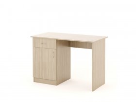 Стол письменный СП-01 (Биг) ясень шимо светлый в Завьялово - zavyalovo.mebel-nsk.ru | фото